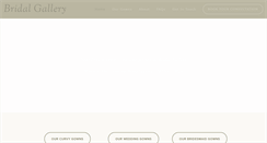 Desktop Screenshot of bridalgallery.co.nz